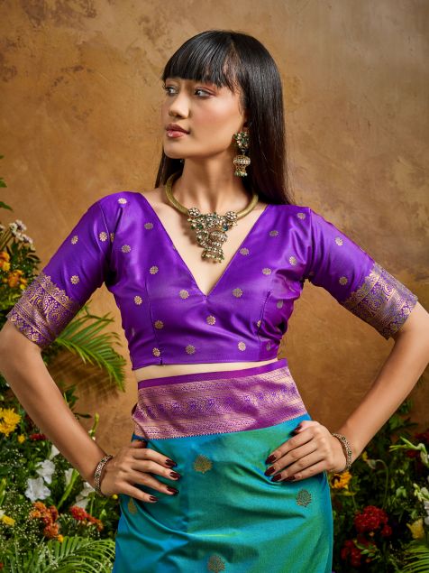 Silken Grace (A) Ready To Wear Pocket Saree