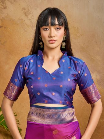 Silken Grace (C) Ready To Wear Pocket Saree