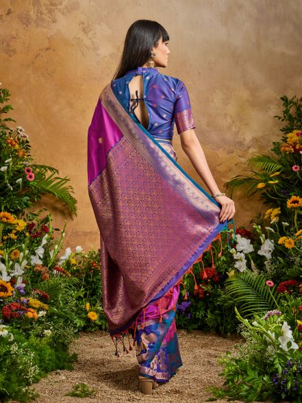 Silken Grace (C) Ready To Wear Pocket Saree