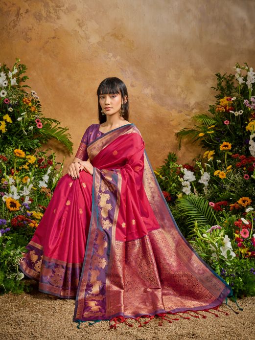Silken Grace (E) Ready To Wear Pocket Saree