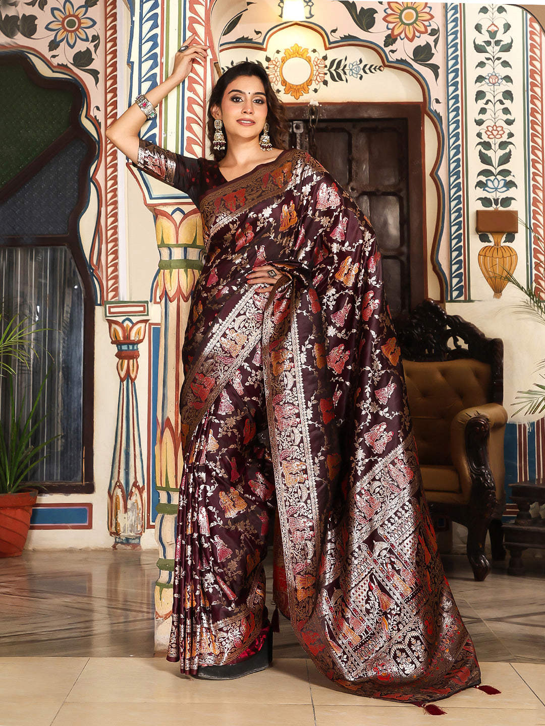Spotlight Silk (B) Ready To Wear Pocket Saree