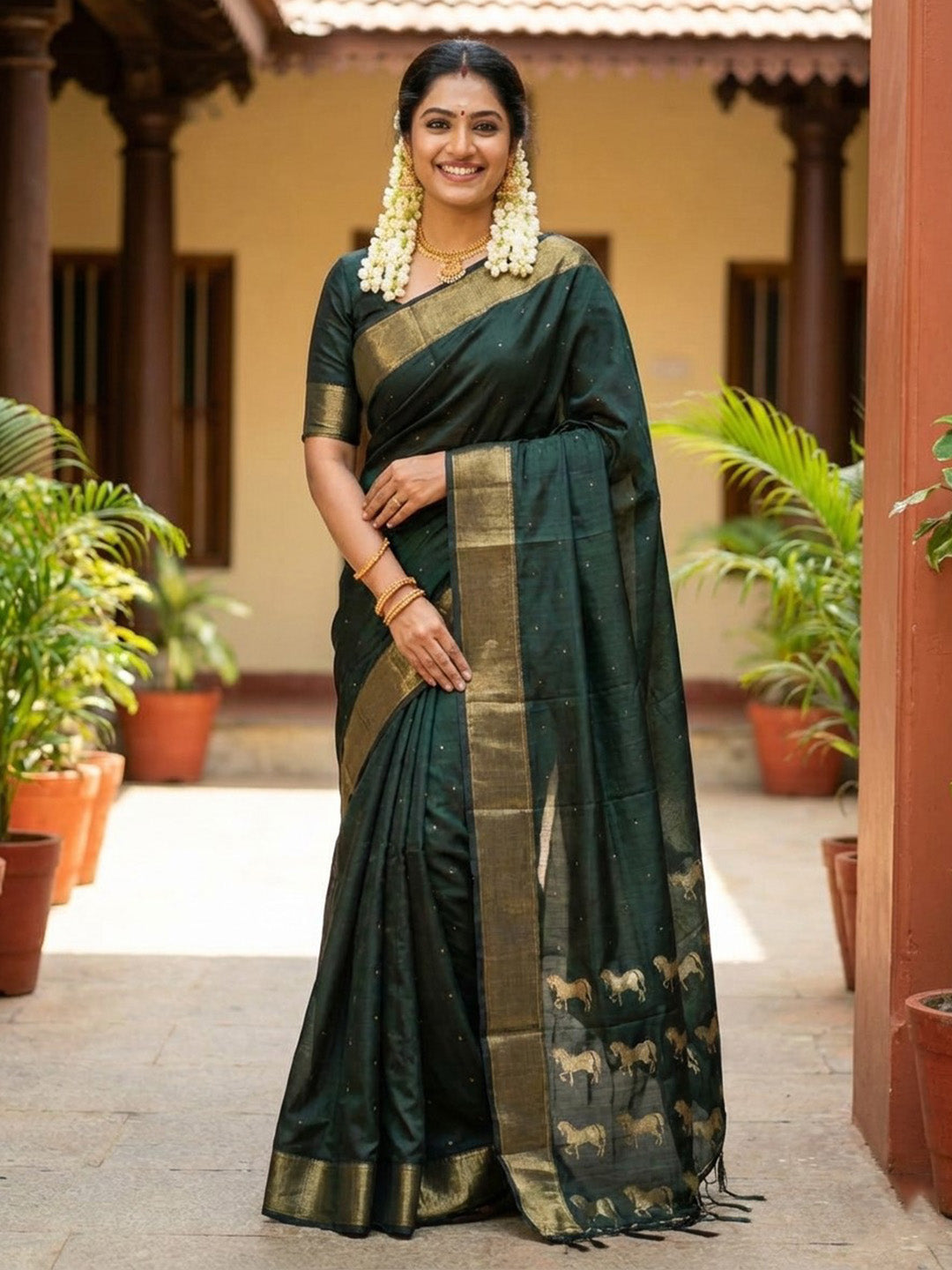Avyukta Silk (H) Ready To Wear Pocket Saree