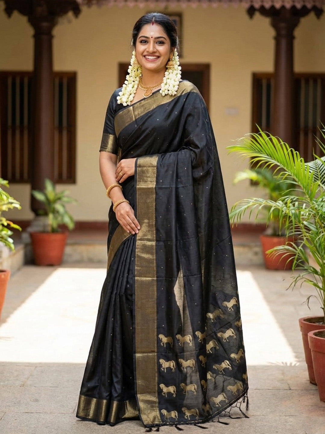 Avyukta Silk (G) Ready To Wear Pocket Saree