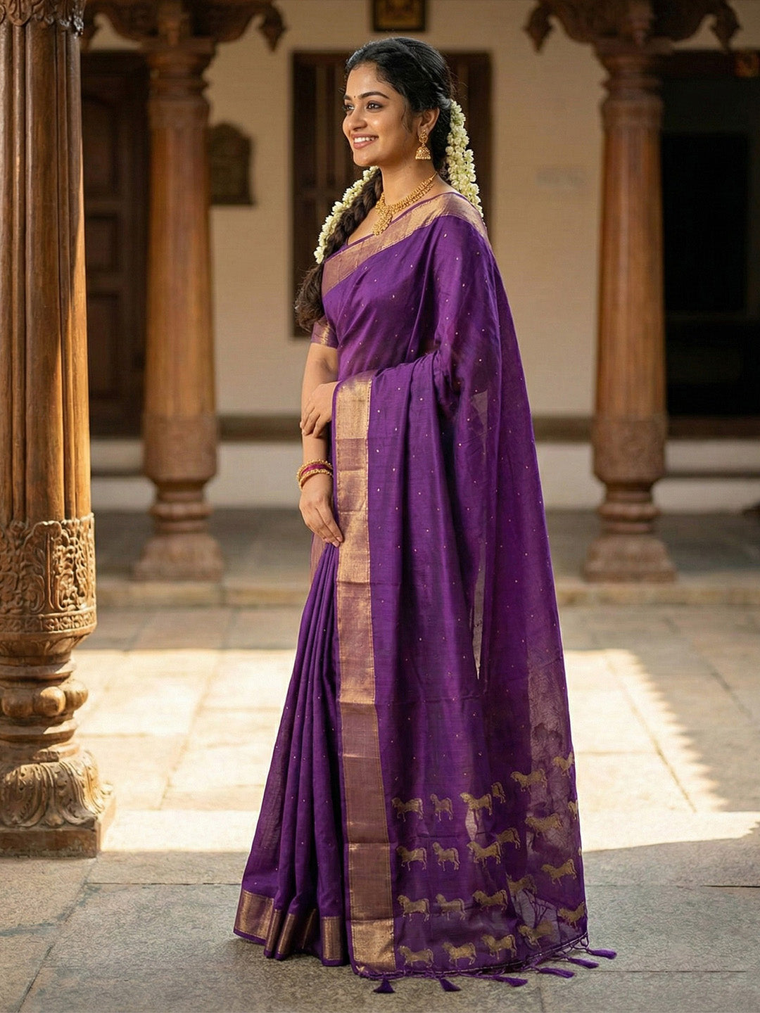 Avyukta Silk (E) Ready To Wear Pocket Saree