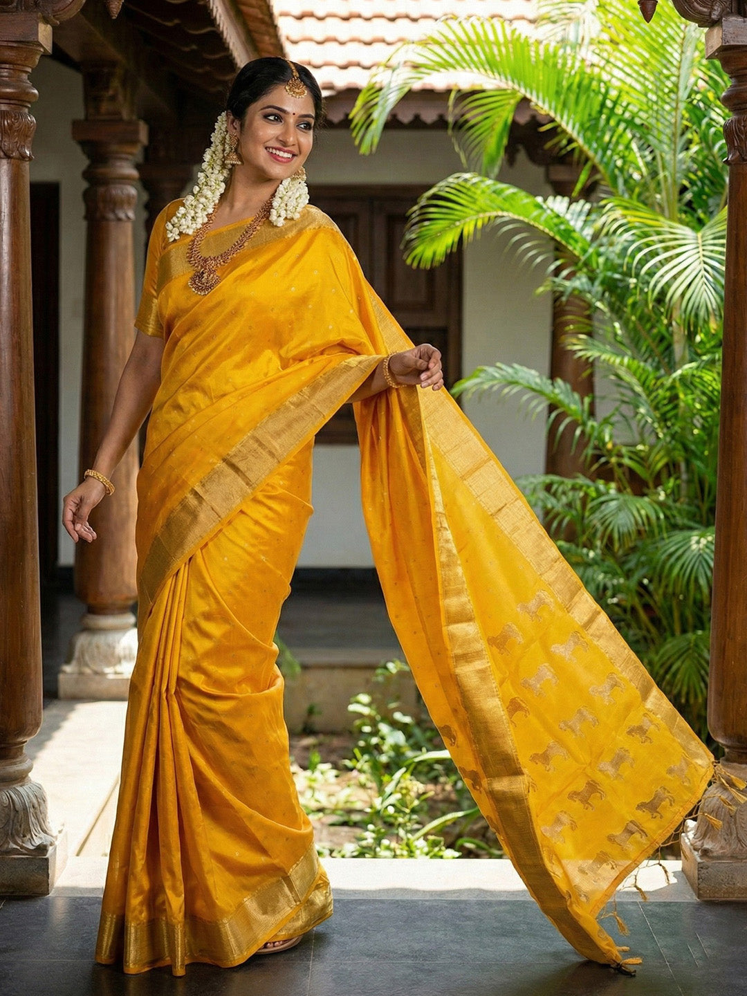 Avyukta Silk (D) Ready To Wear Pocket Saree