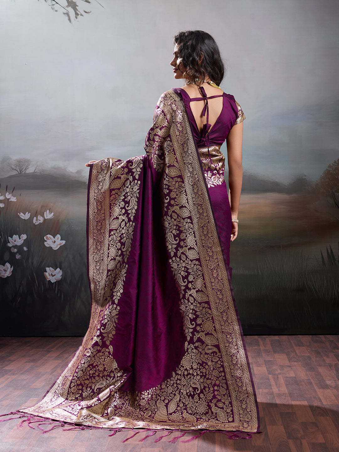 Spotlight Silk (B) Ready To Wear Pocket Saree