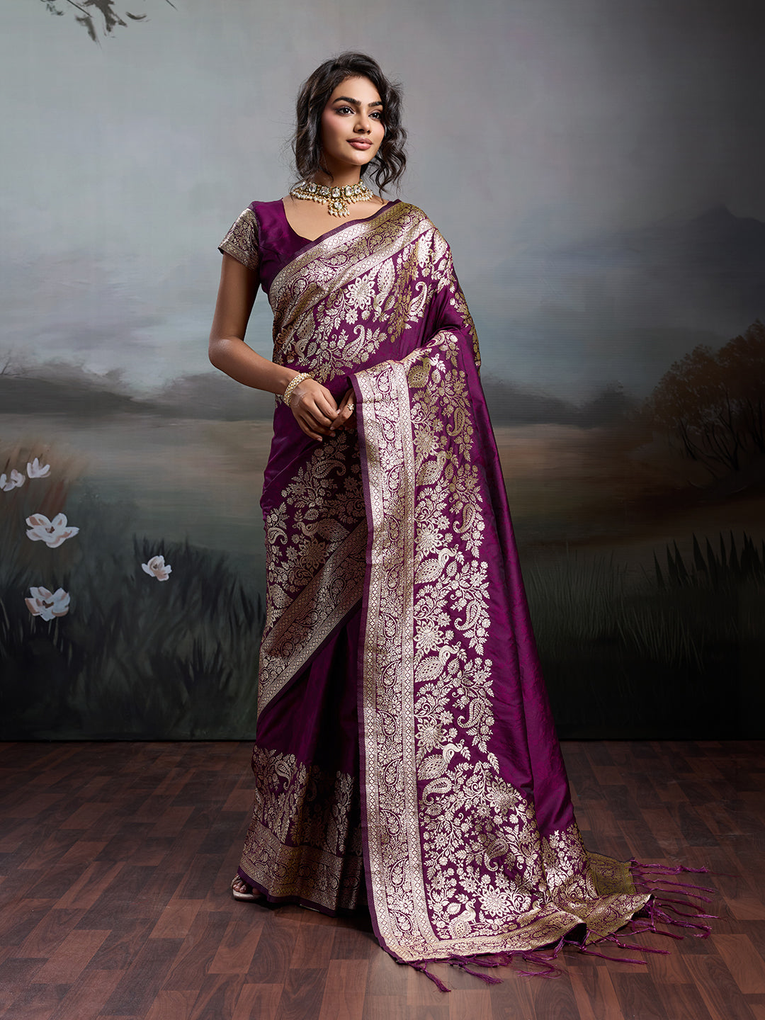 Spotlight Silk (B) Ready To Wear Pocket Saree