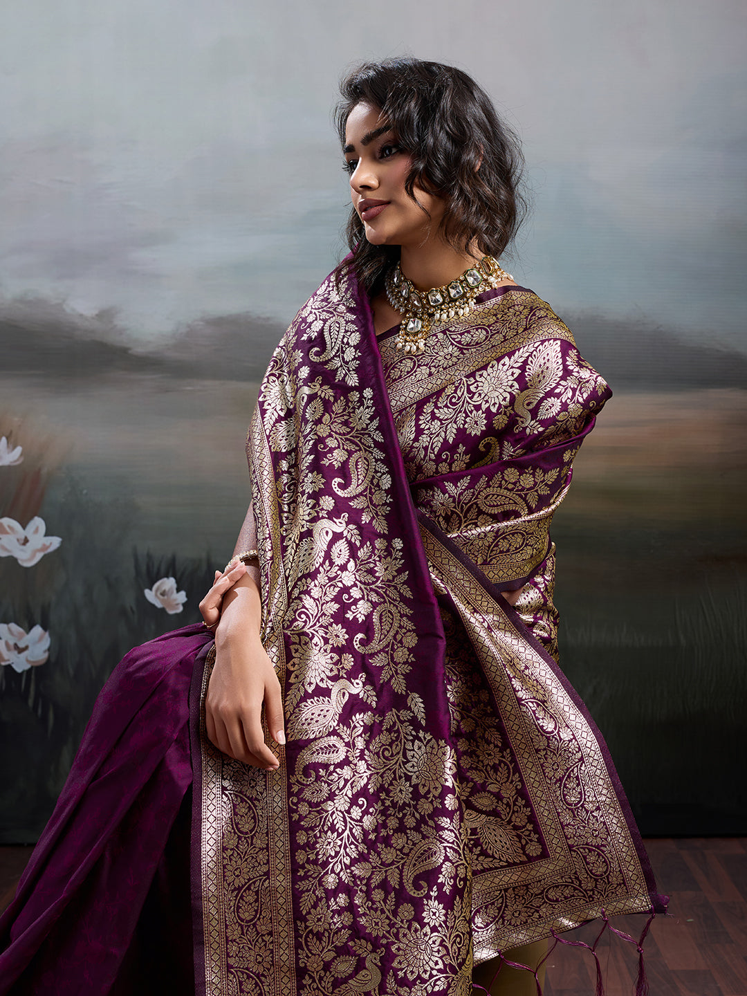 Spotlight Silk (B) Ready To Wear Pocket Saree