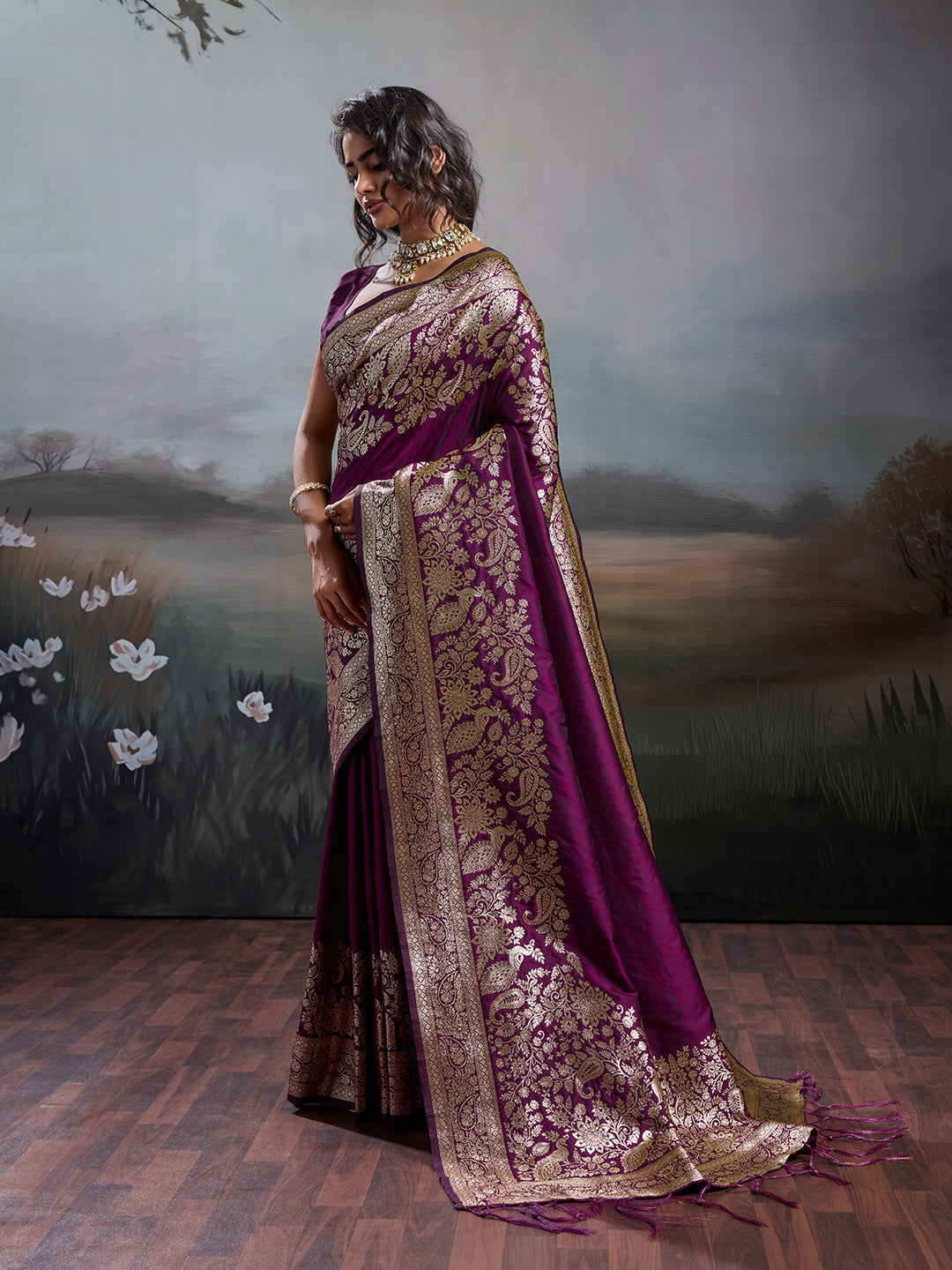 Spotlight Silk (B) Ready To Wear Pocket Saree