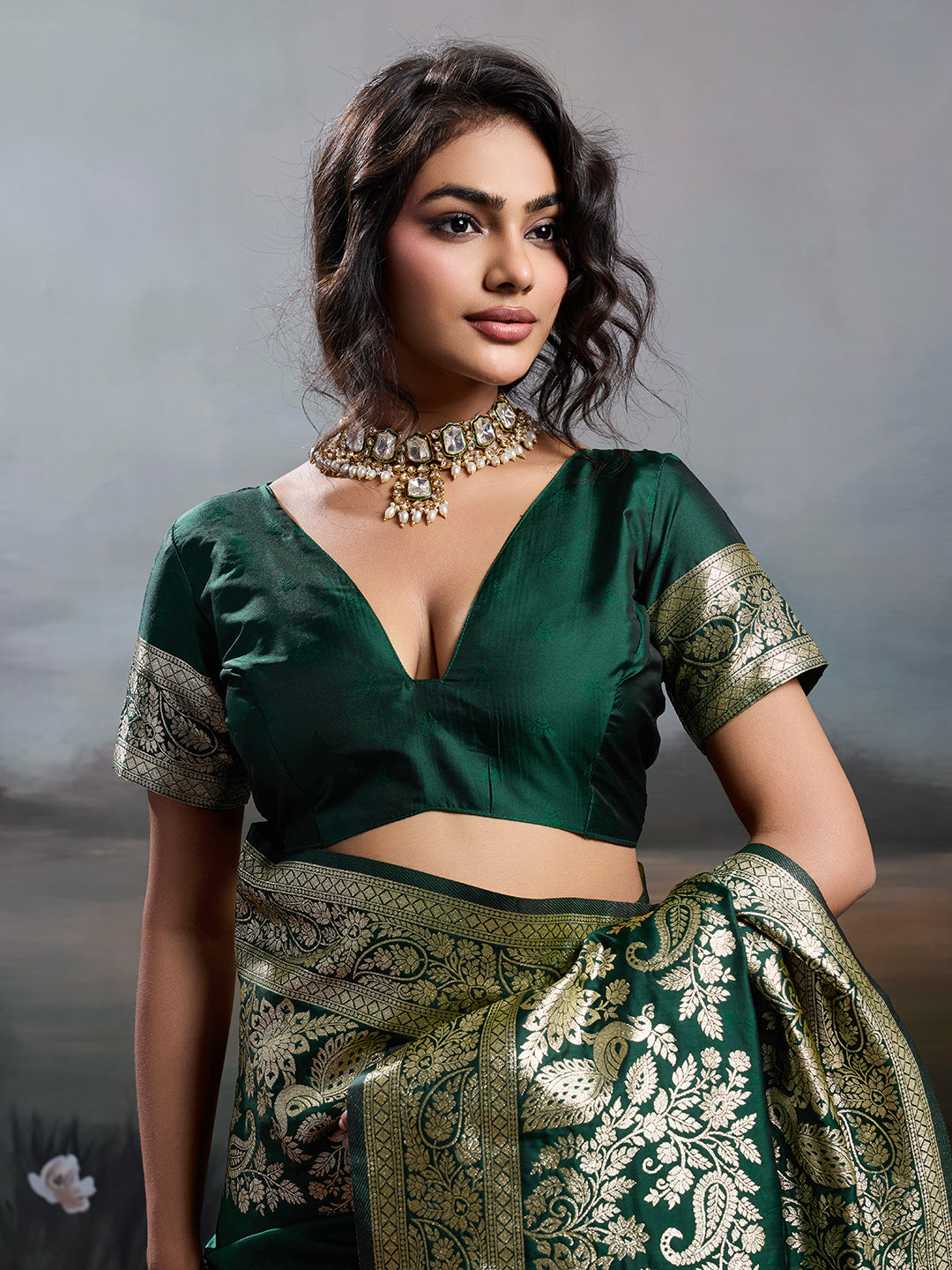 Spotlight Silk (A) Ready To Wear Pocket Saree