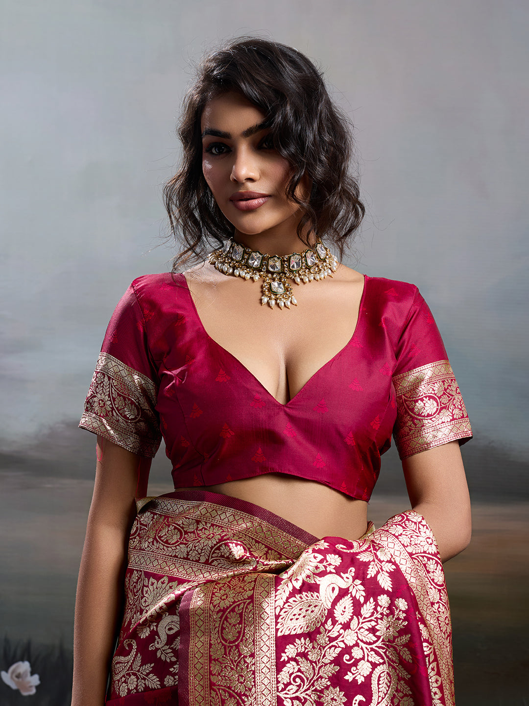 Spotlight Silk (D) Ready To Wear Pocket Saree