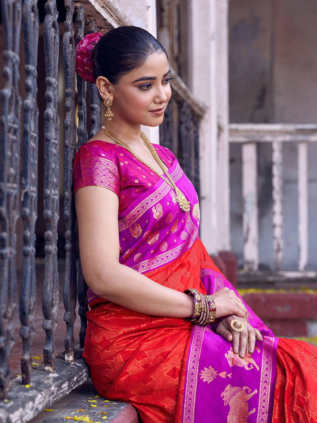 Lyla Silk (E) Ready To Wear Pocket Saree