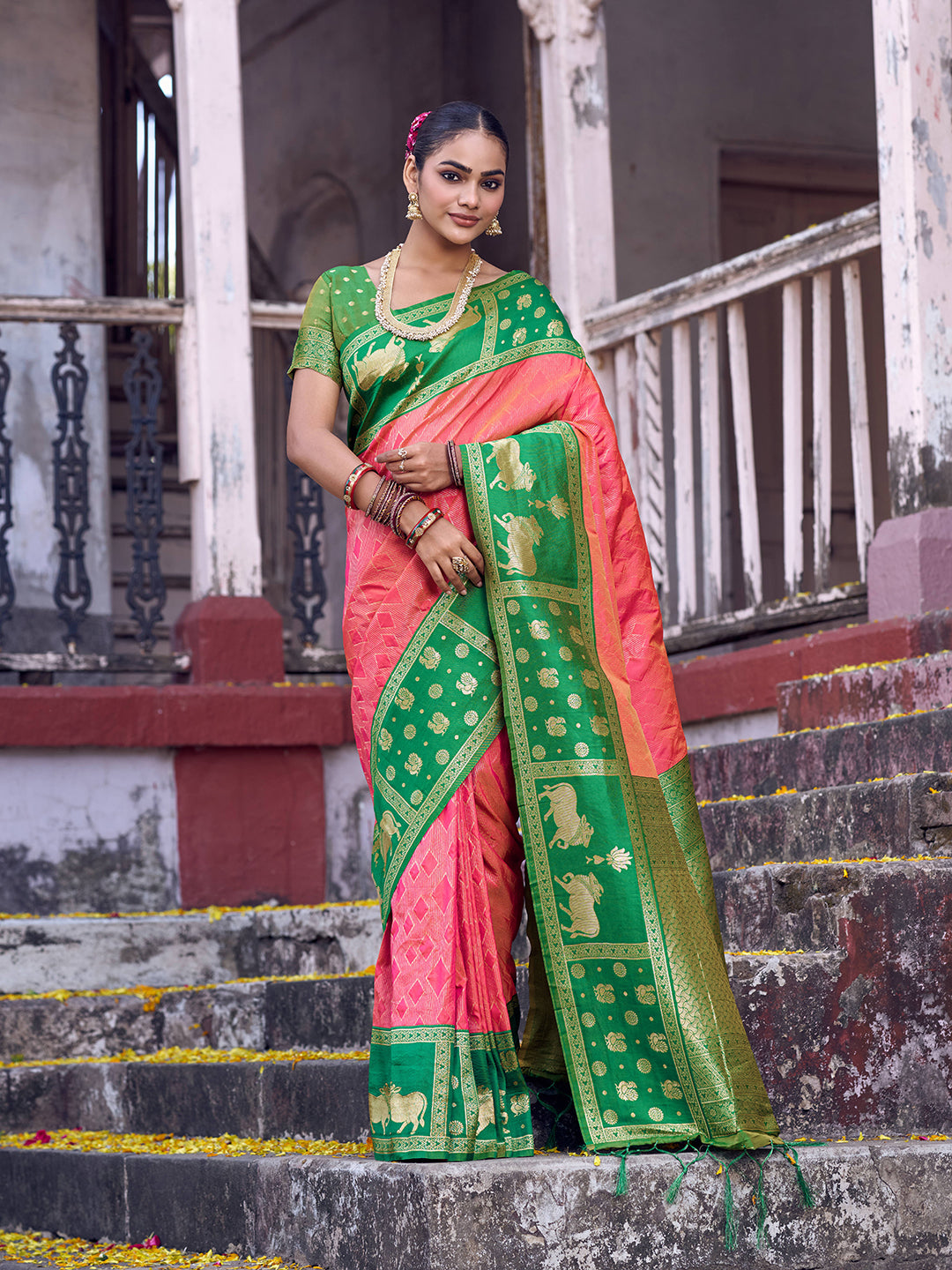 Lyla Silk (C) Ready To Wear Pocket Saree