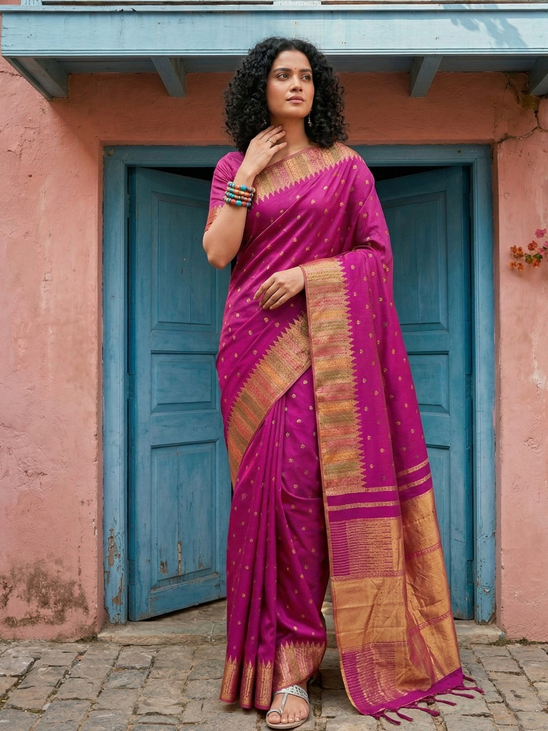 Festival Of Drapes (D) Ready To Wear Pocket Saree