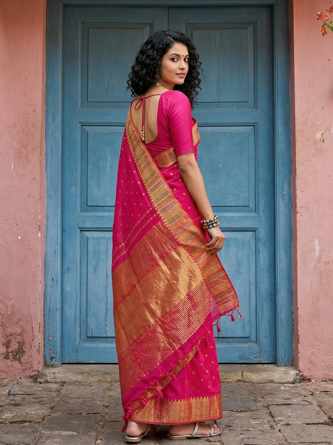 Festival Of Drapes (A) Ready To Wear Pocket Saree