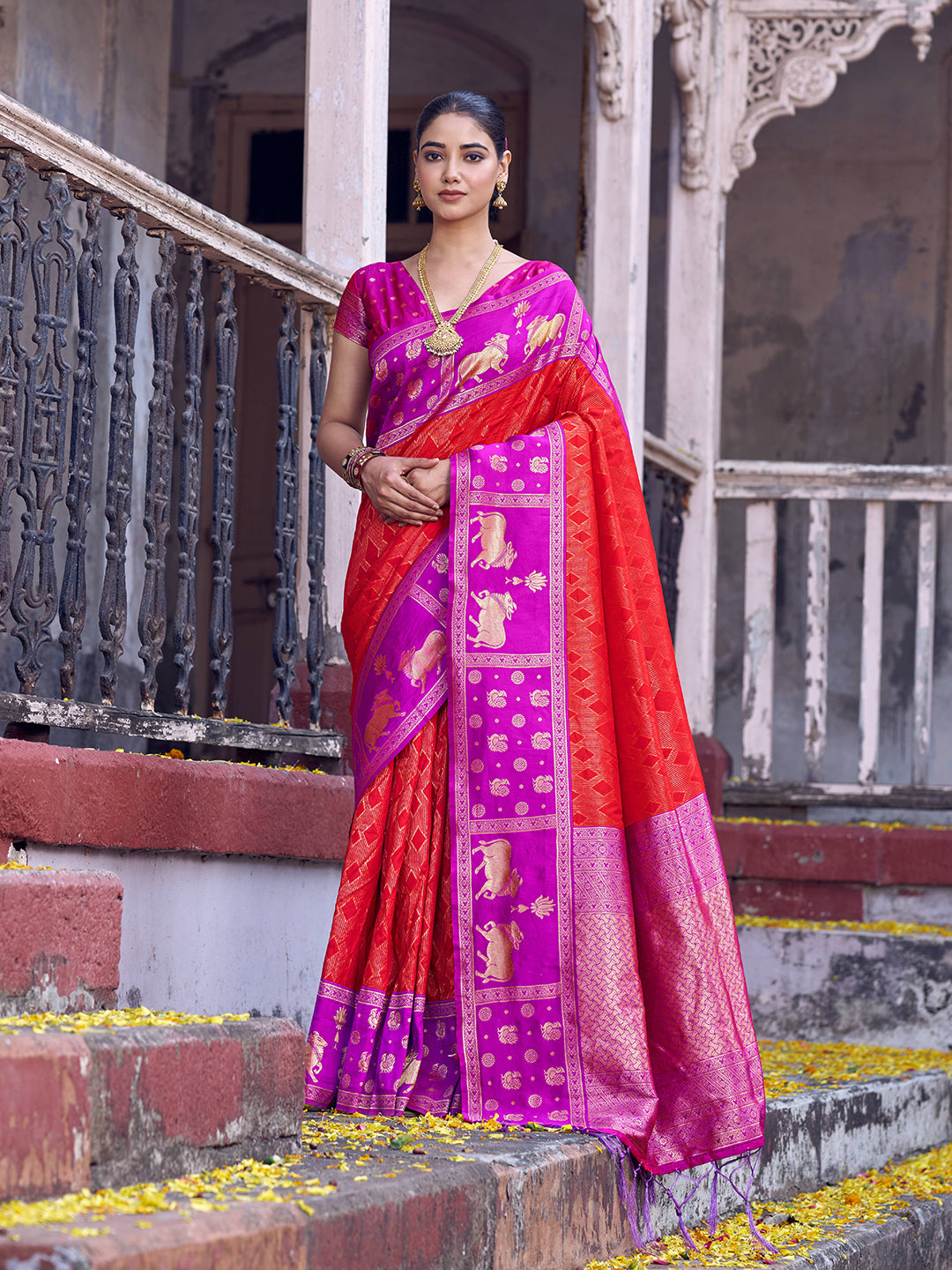 Lyla Silk (E) Ready To Wear Pocket Saree