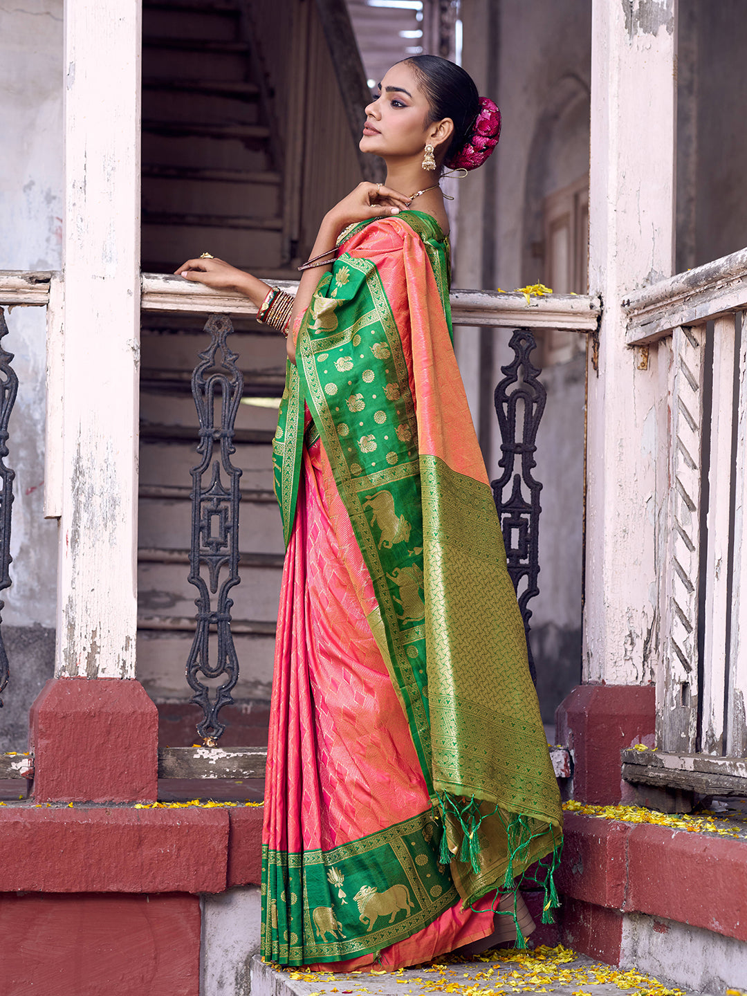 Lyla Silk (C) Ready To Wear Pocket Saree