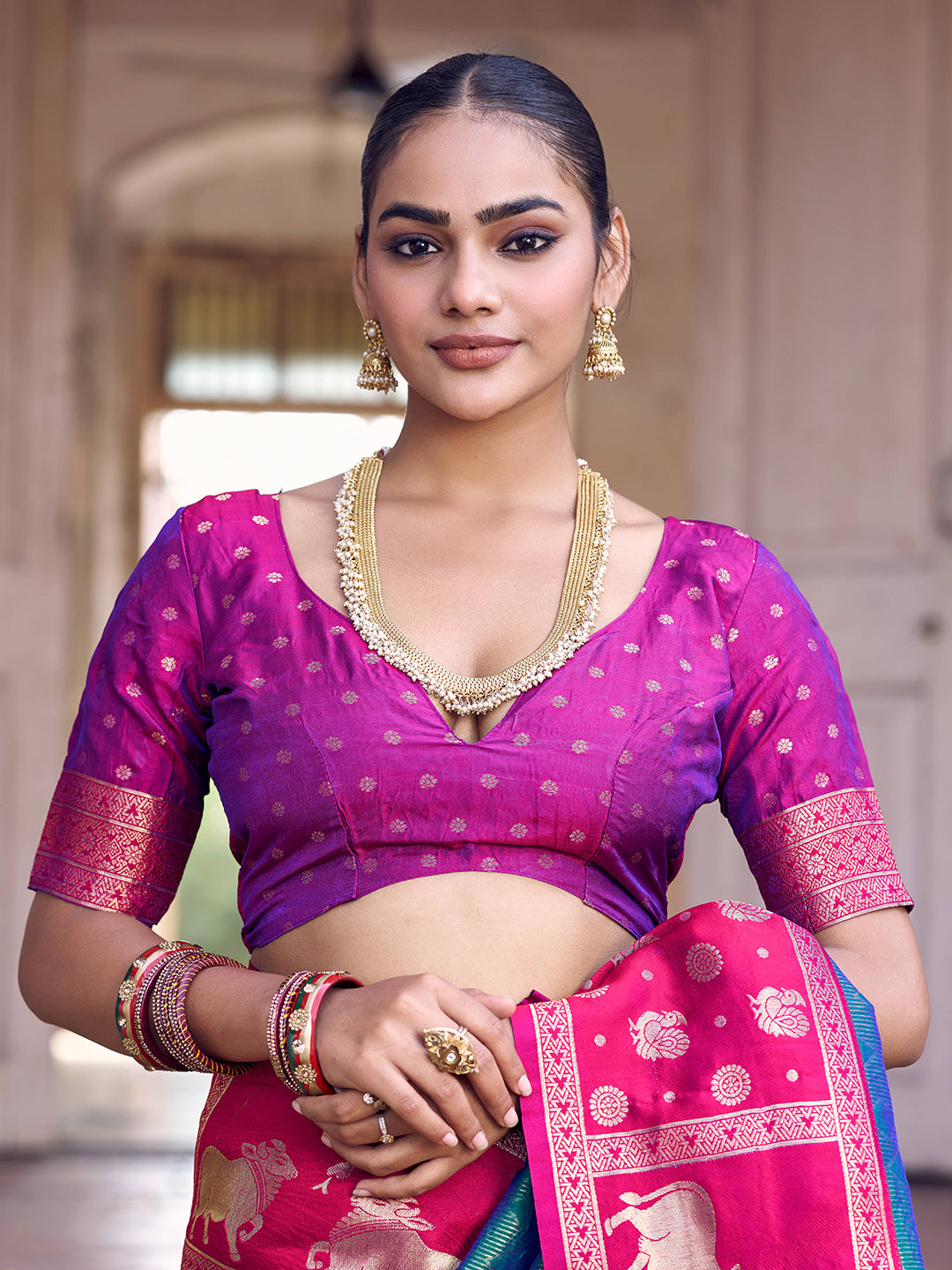 Lyla Silk (B) Ready To Wear Pocket Saree