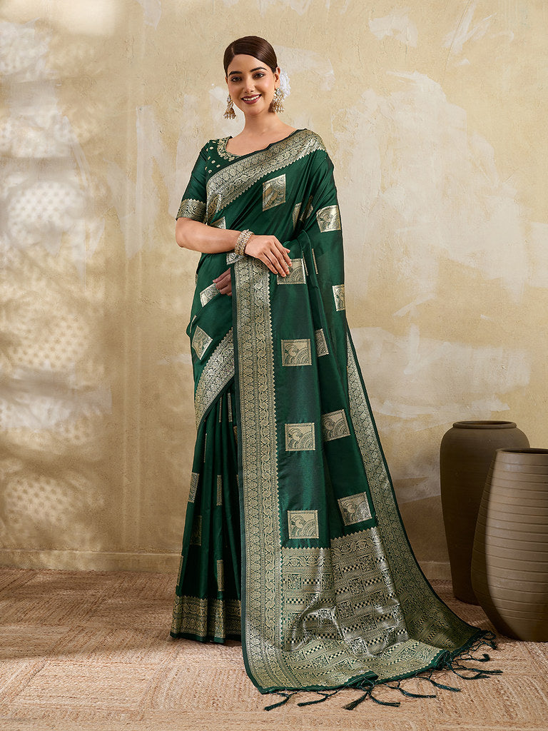 Ruhani Silk (A) Ready To Wear Pocket Saree