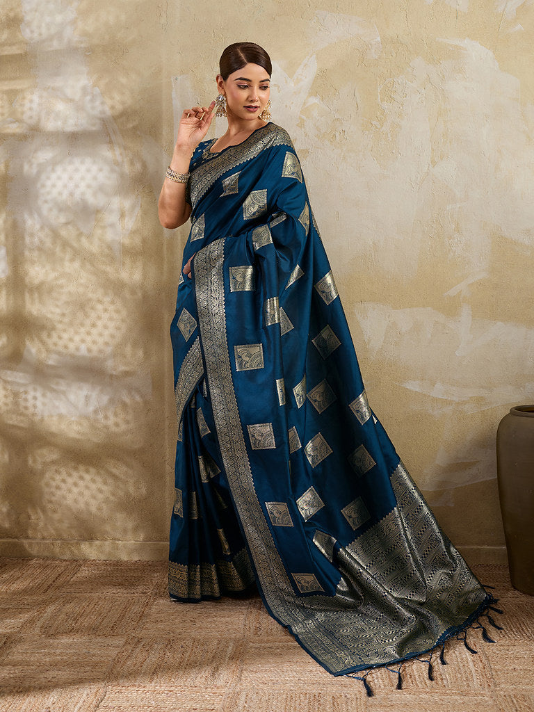Ruhani Silk (D) Ready To Wear Pocket Saree