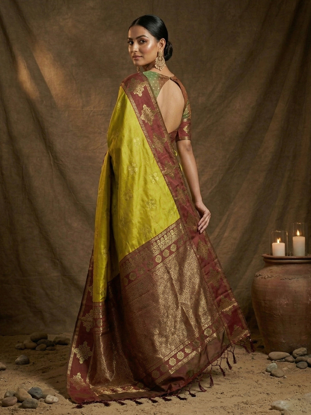Lavanya Silk (D) Ready To Wear Pocket Saree