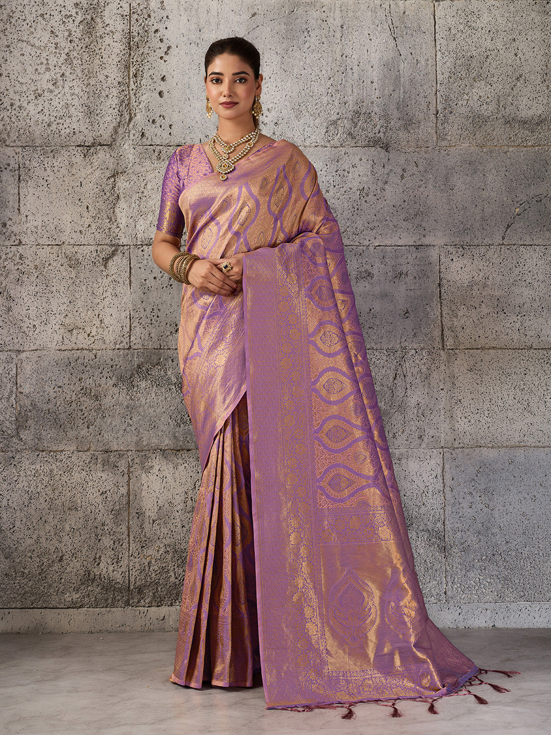 Kumbhi Poweloom Silk (D) Ready To Wear Pocket Saree