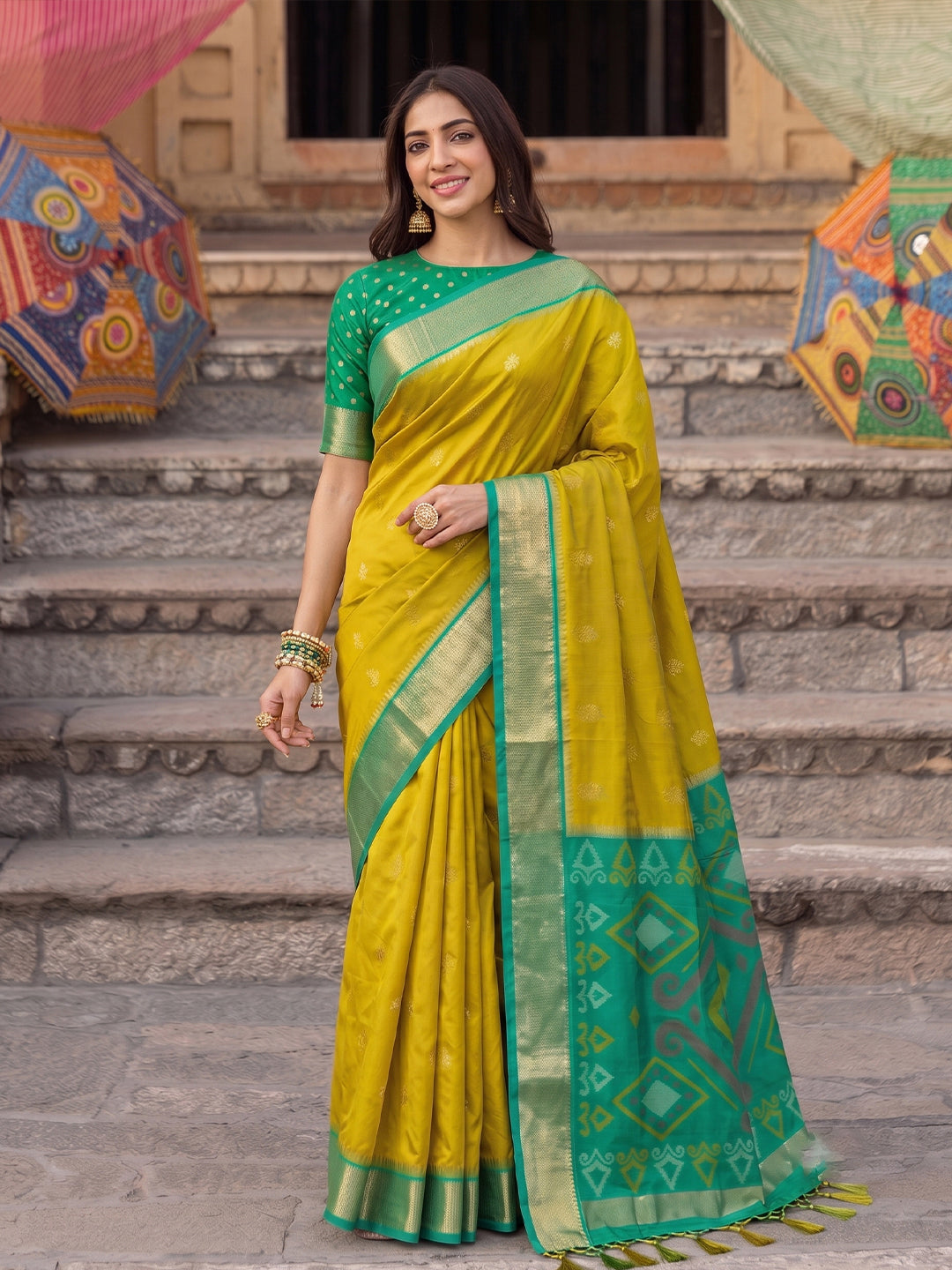 Blush Royale Silk (D) Ready To Wear Pocket Saree