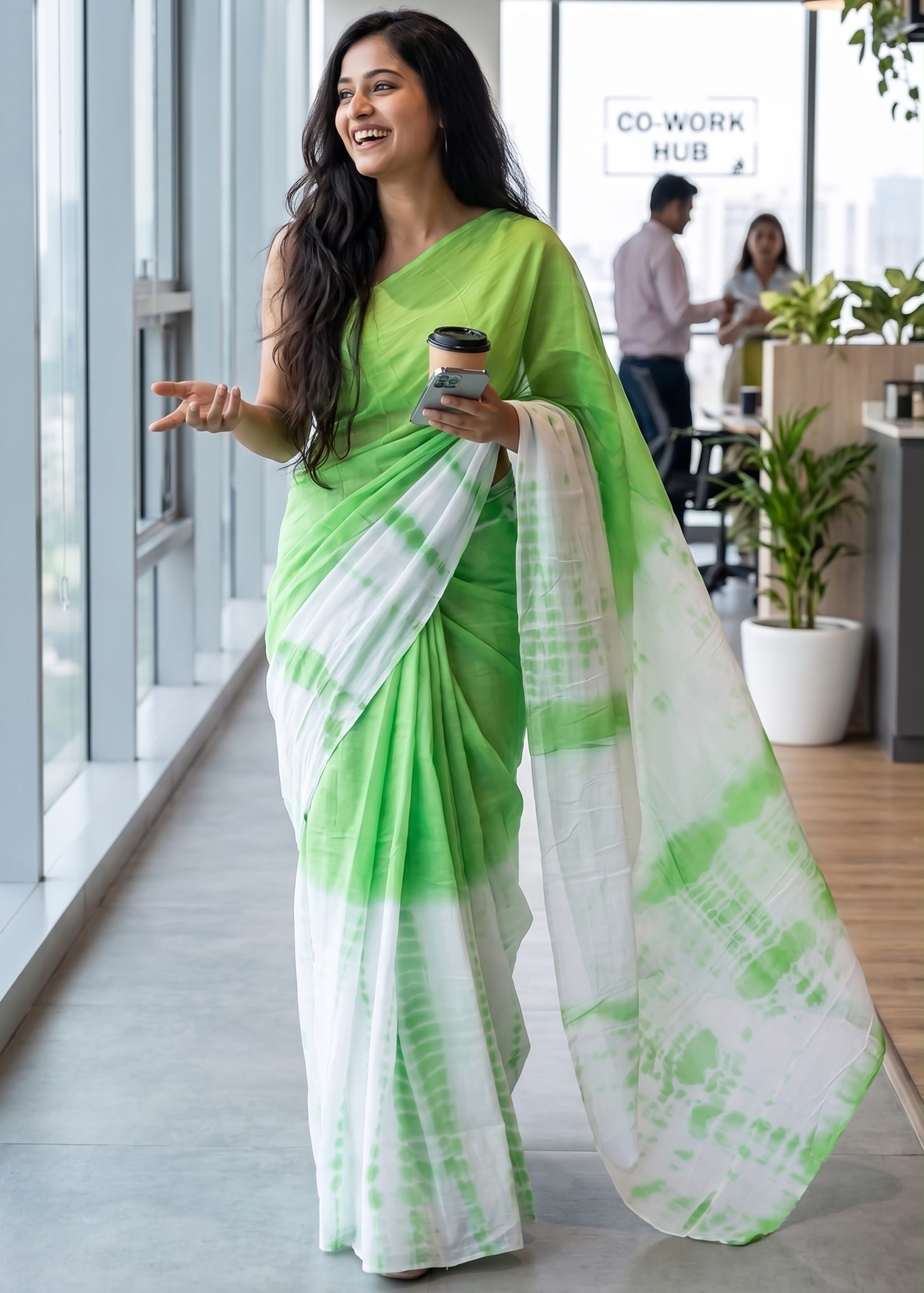 Rangdhara Cotton (C) Ready To Wear Pocket Saree