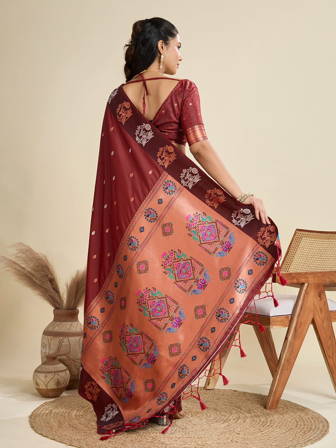Utsav Aura (C) Ready To Wear Pocket Saree