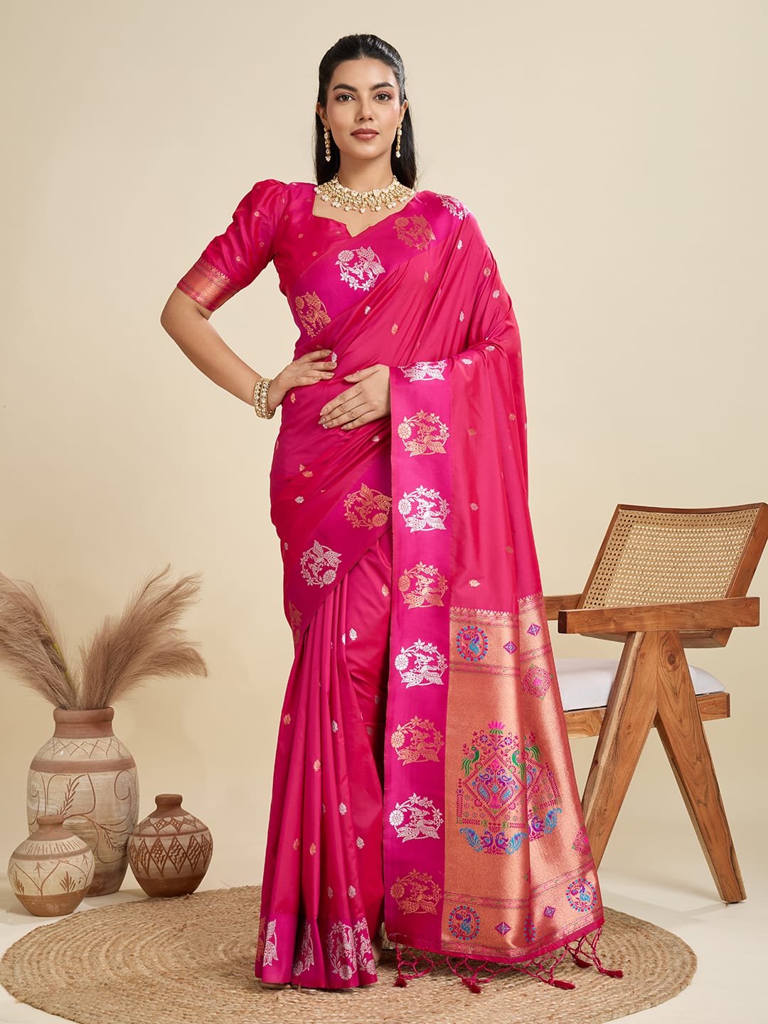 Utsav Aura (B) Ready To Wear Pocket Saree