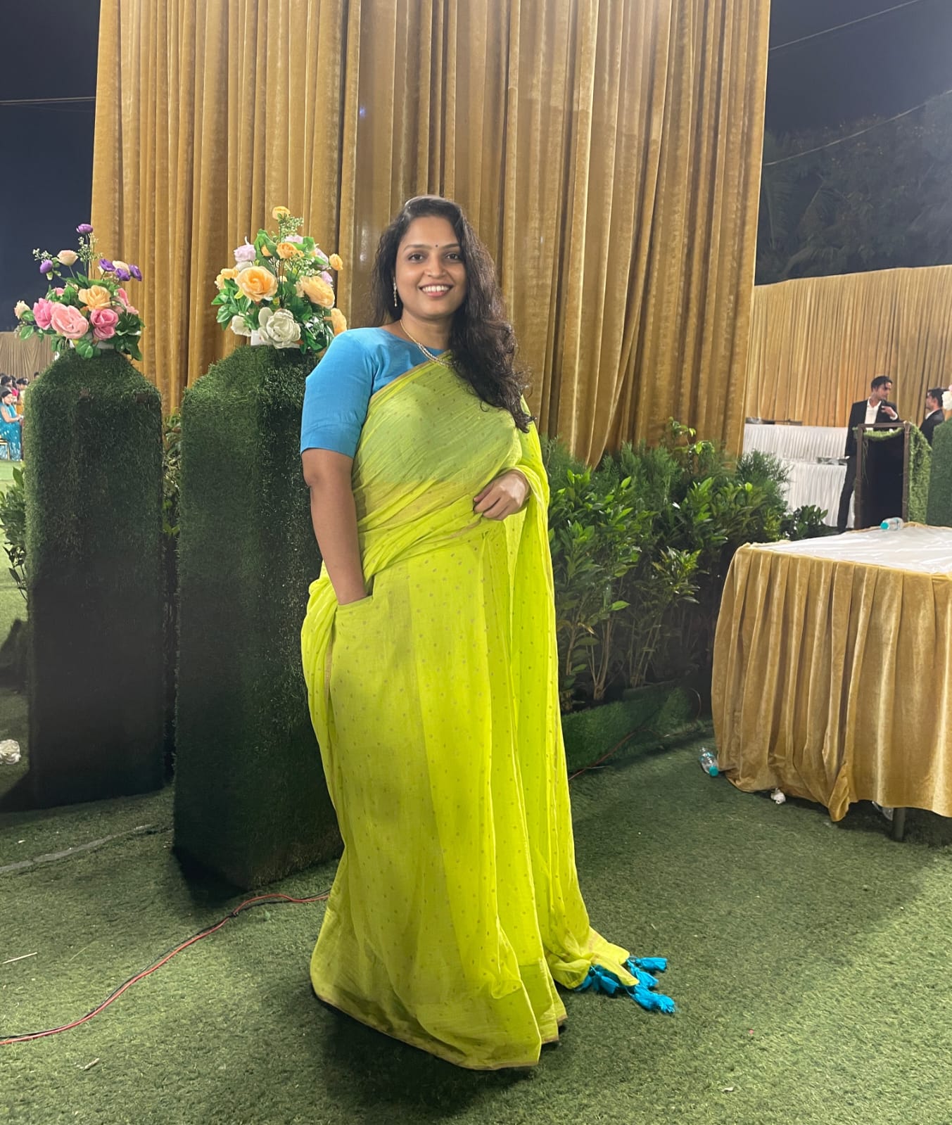 Bengal Mul Cotton Ready To Wear Pocket Saree