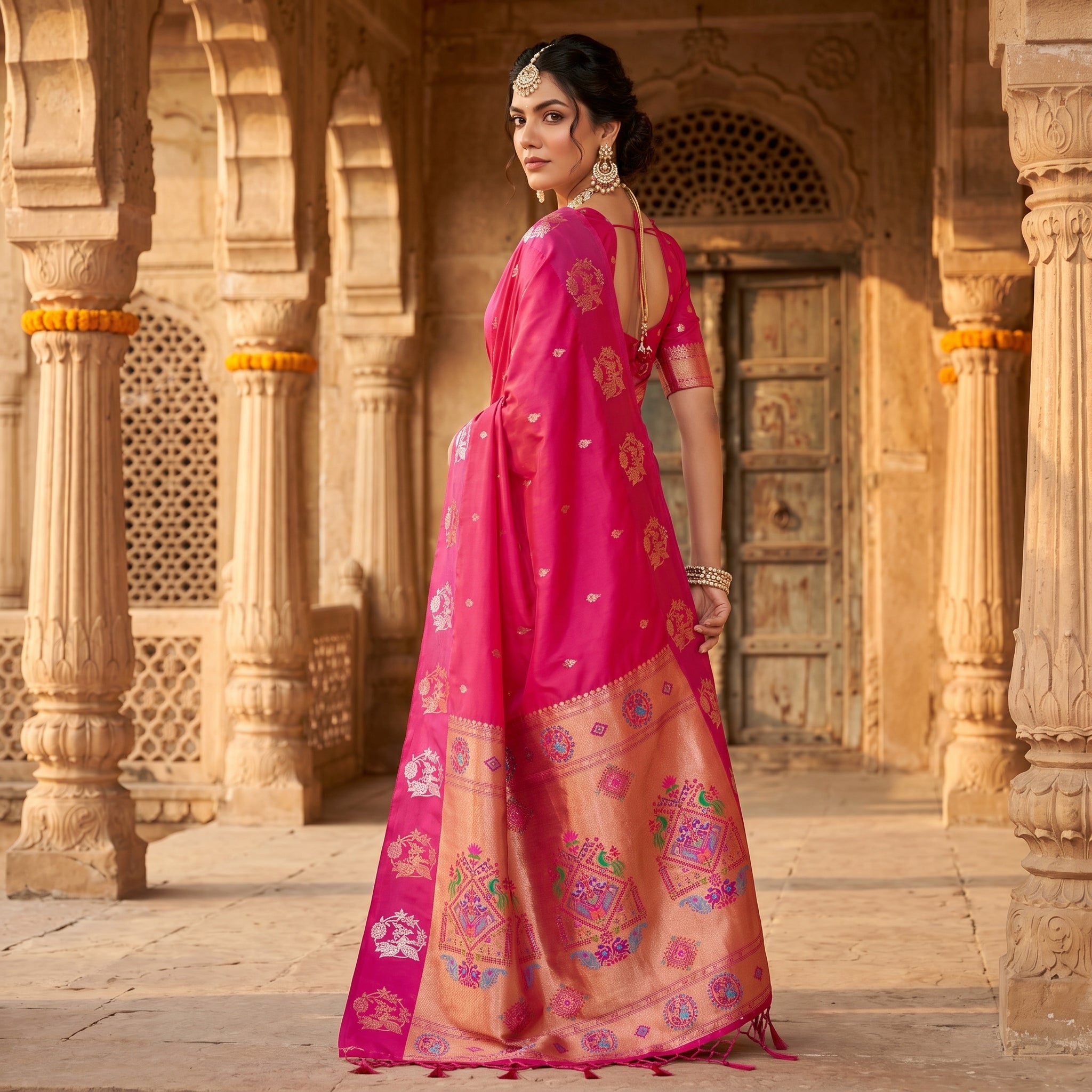 Utsav Aura (B) Ready To Wear Pocket Saree