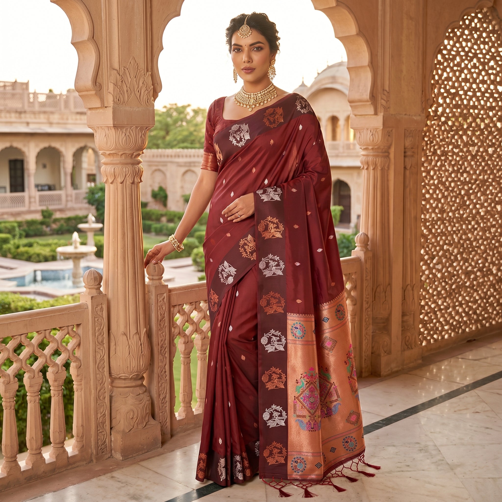 Utsav Aura (C) Ready To Wear Pocket Saree