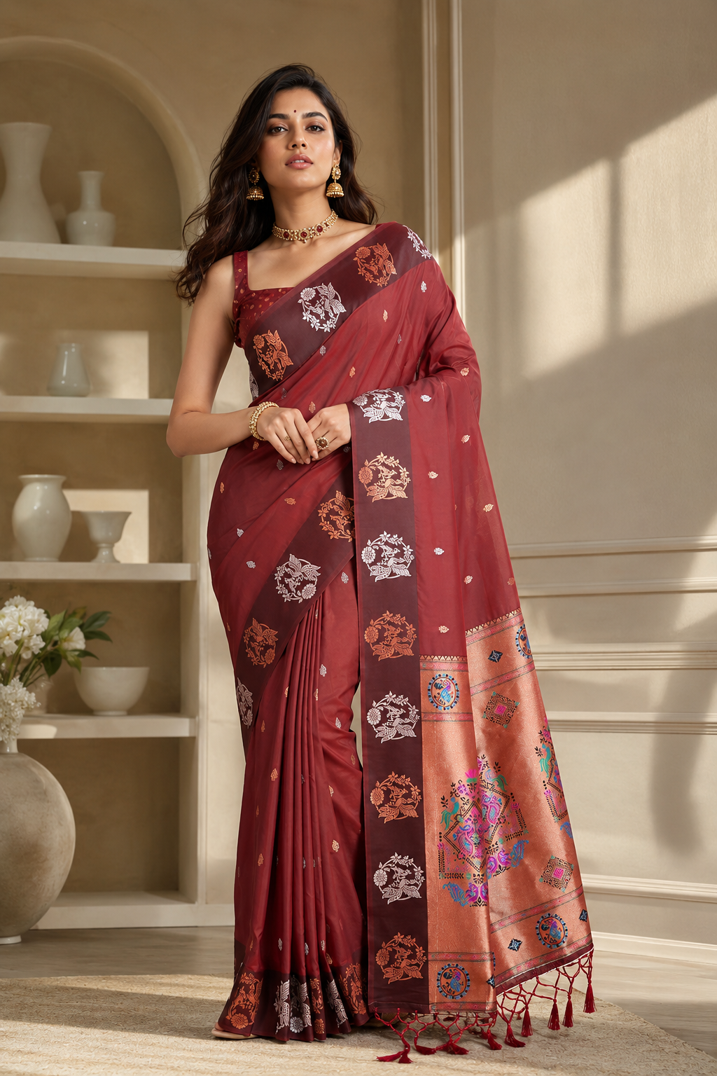 Utsav Aura (C) Ready To Wear Pocket Saree
