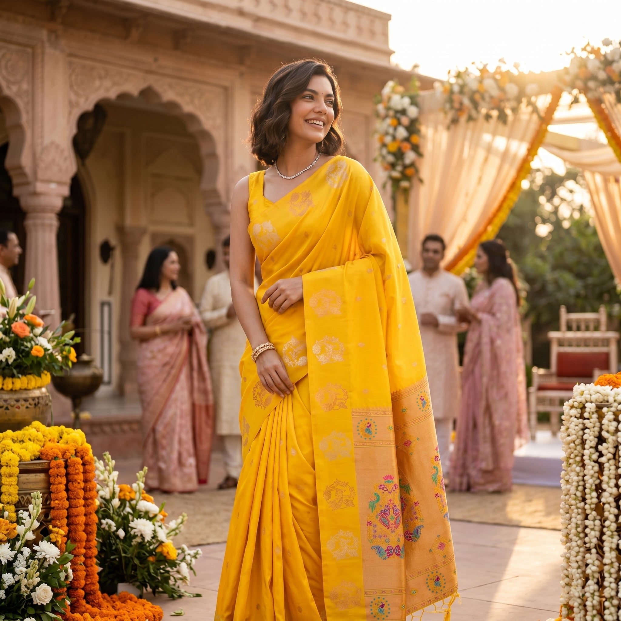 Utsav Aura (F) Ready To Wear Pocket Saree
