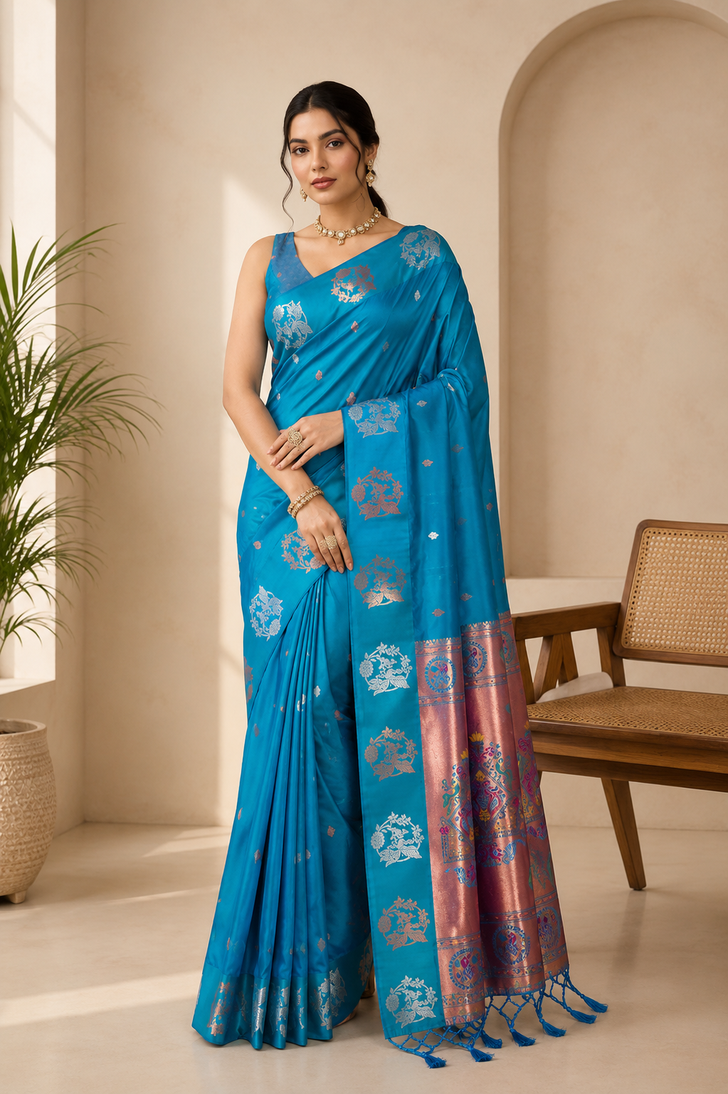 Utsav Aura (H) Ready To Wear Pocket Saree