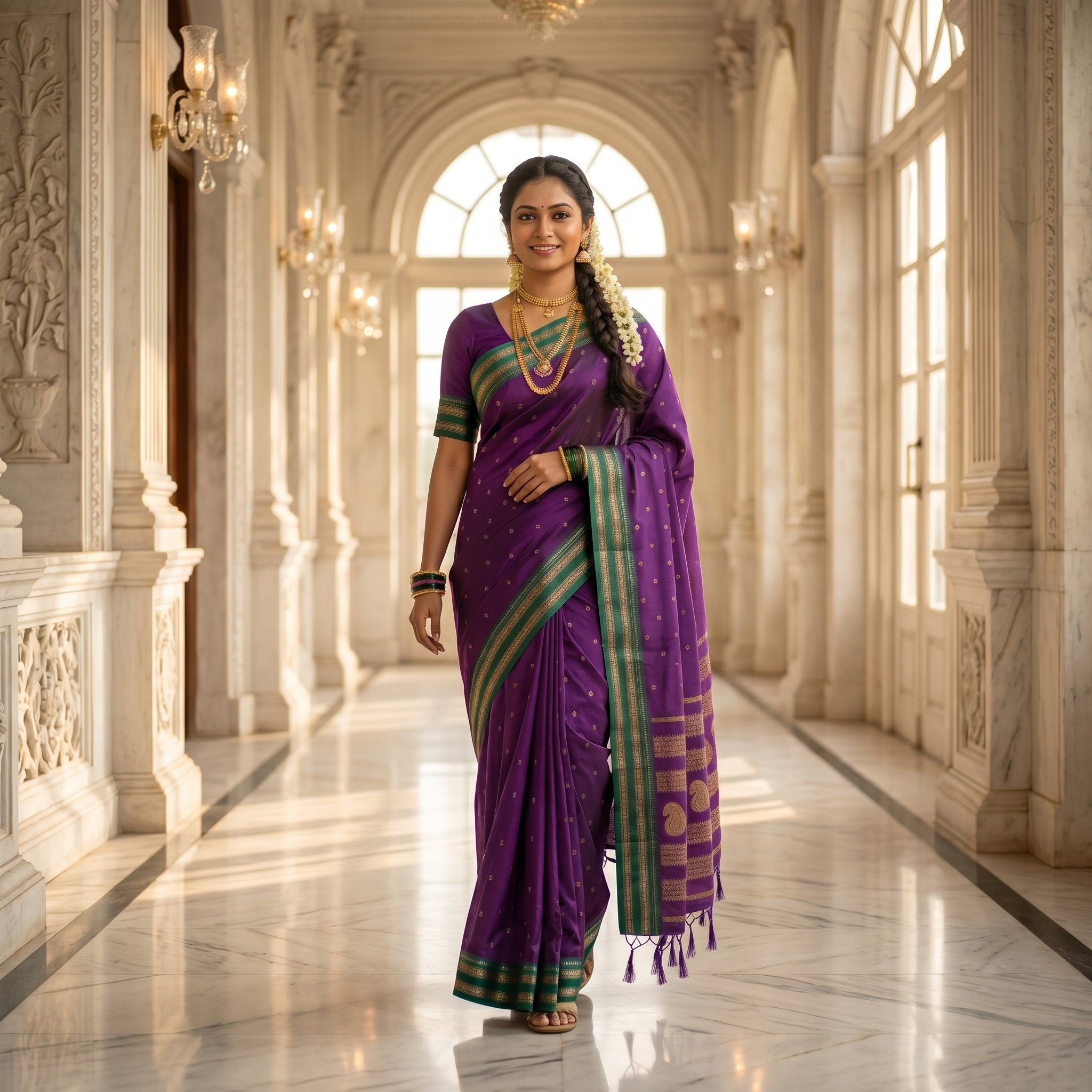 Aranya Silk (B) Ready To Wear Pocket Saree