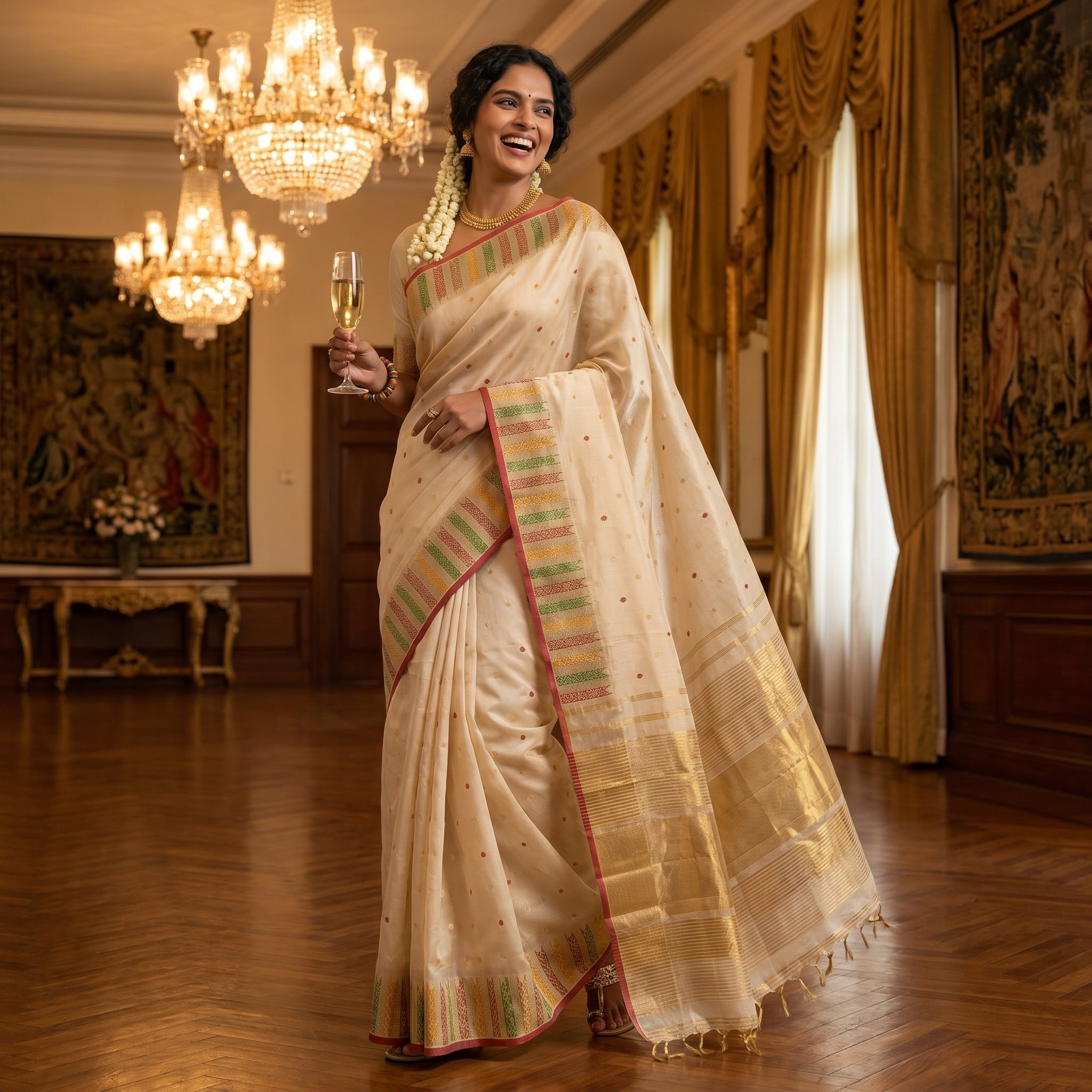 Festival Of Drapes (B) Ready To Wear Pocket Saree