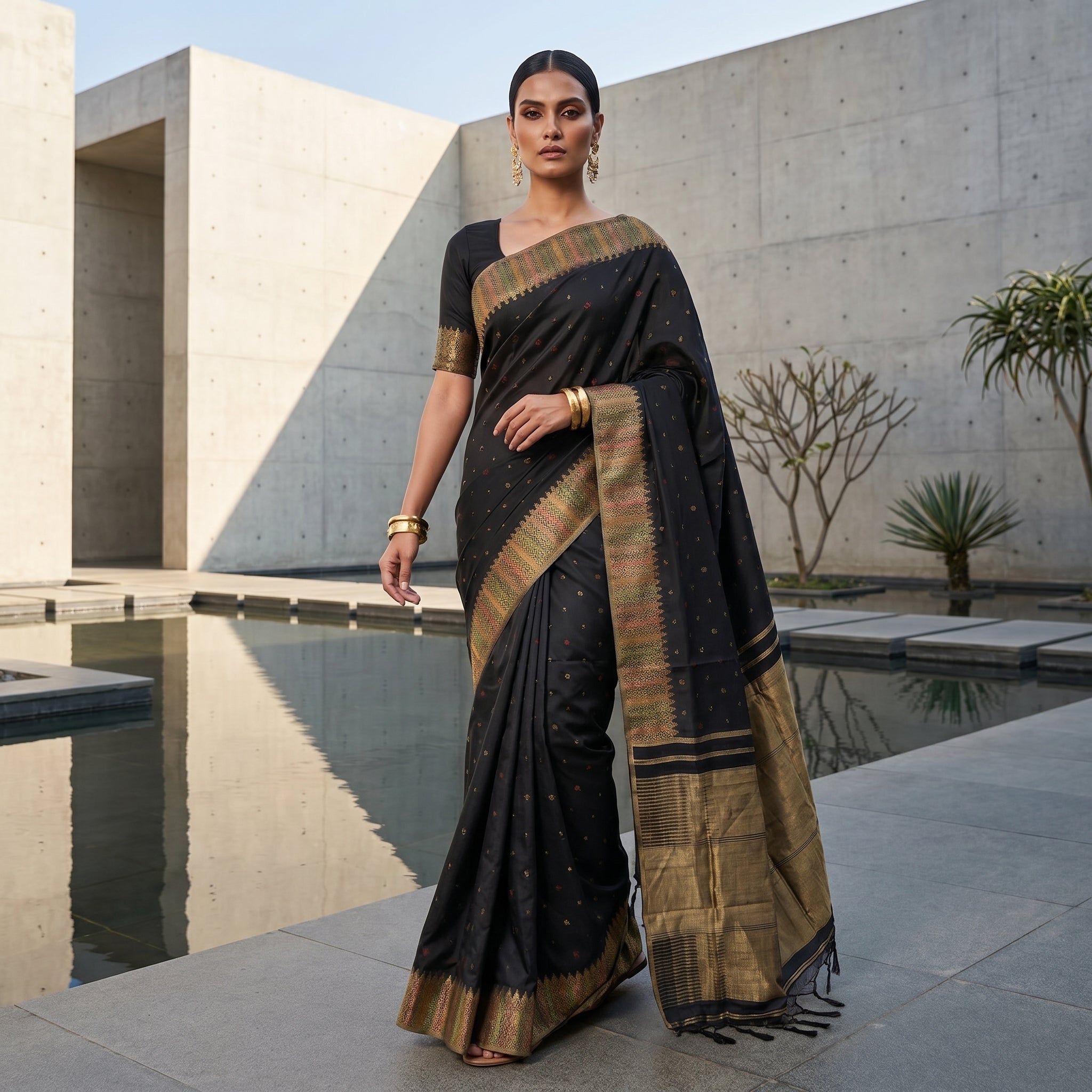 Festival Of Drapes (E) Ready To Wear Pocket Saree