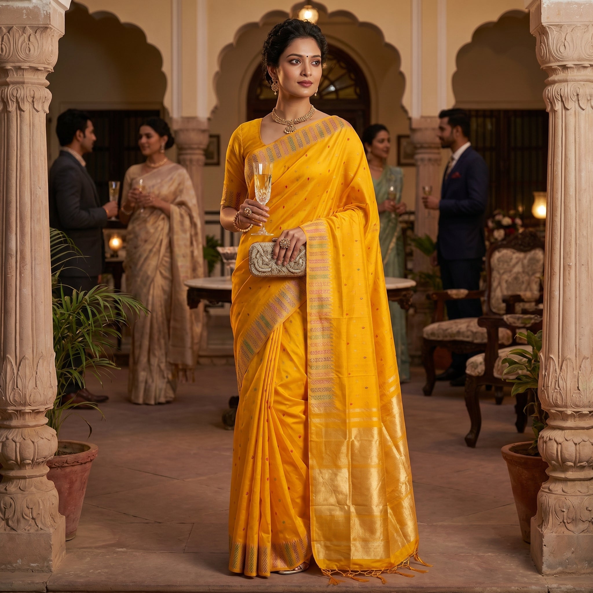 Festival Of Drapes (F) Ready To Wear Pocket Saree