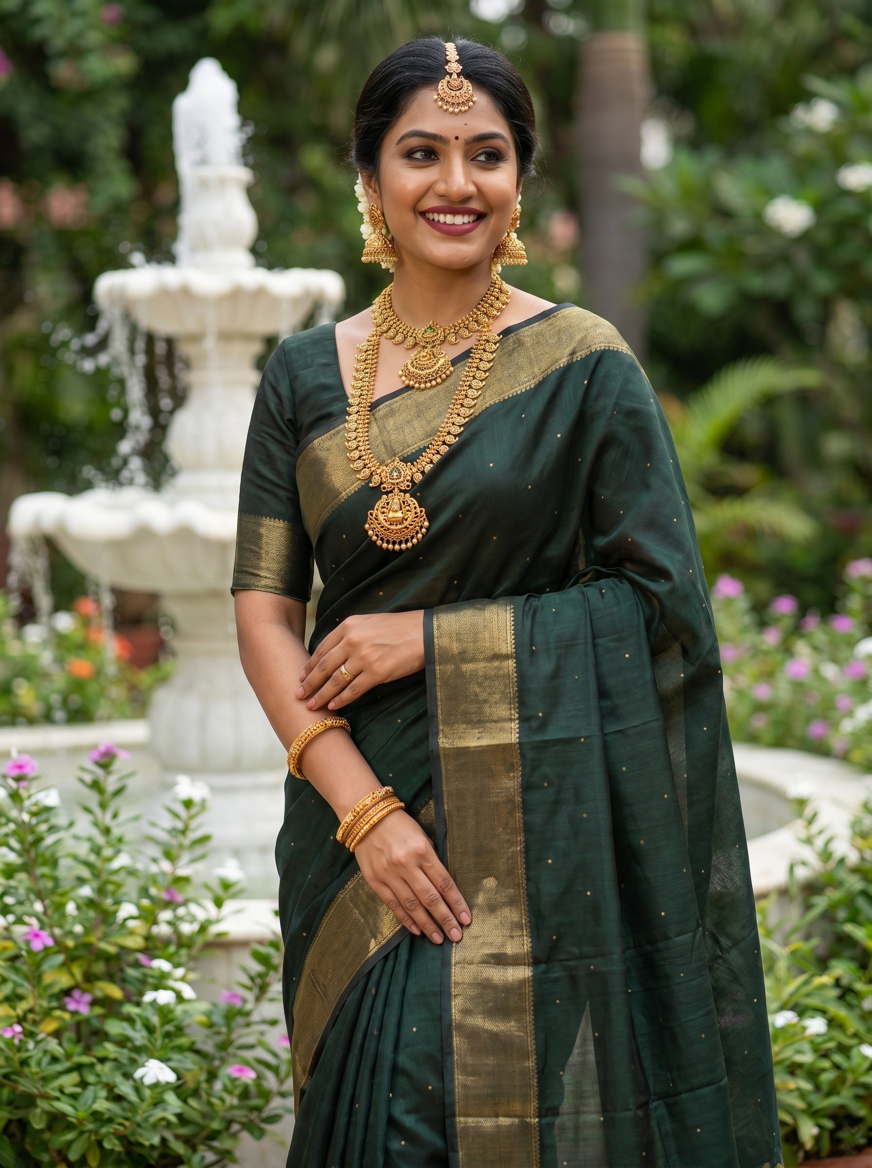 Avyukta Silk (H) Ready To Wear Pocket Saree