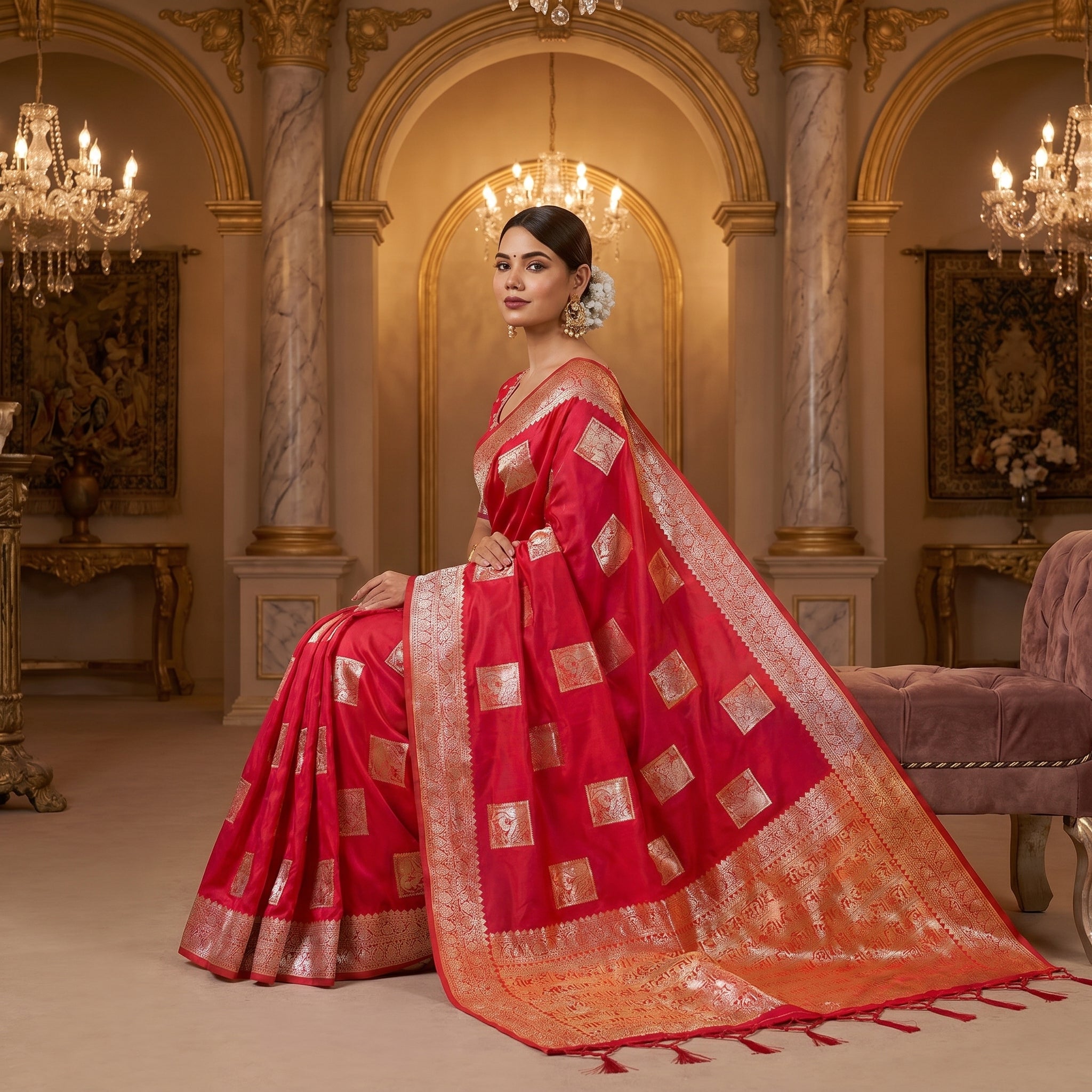 Ruhani Silk (C) Ready To Wear Pocket saree