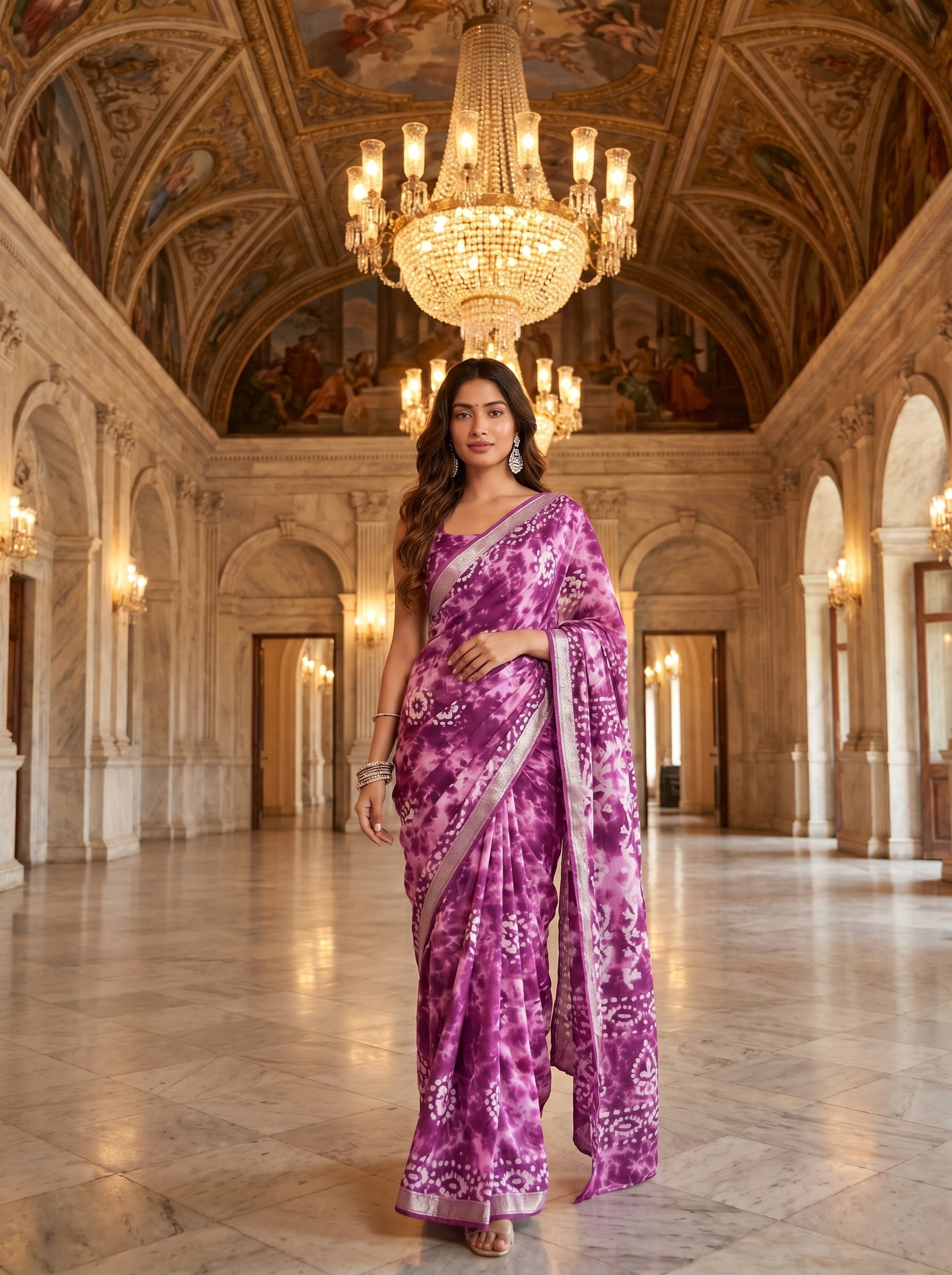 The Cotton Hour Ready To Wear Pocket Saree
