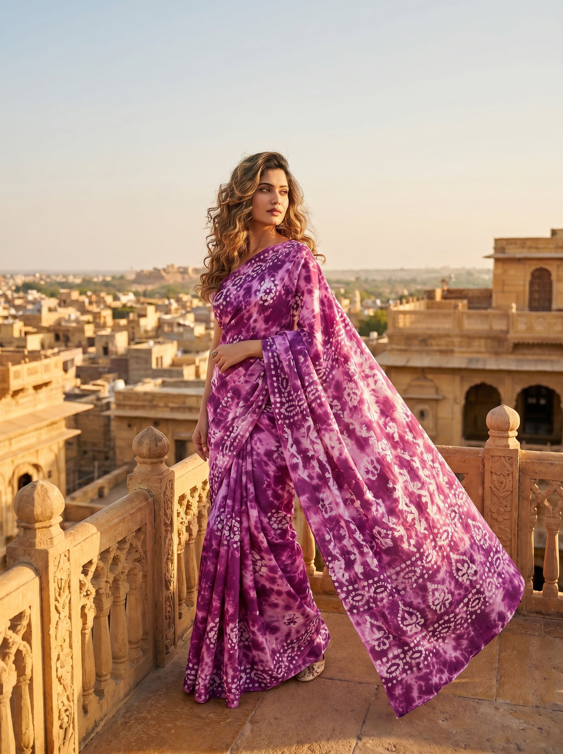 The Cotton Hour Ready To Wear Pocket Saree