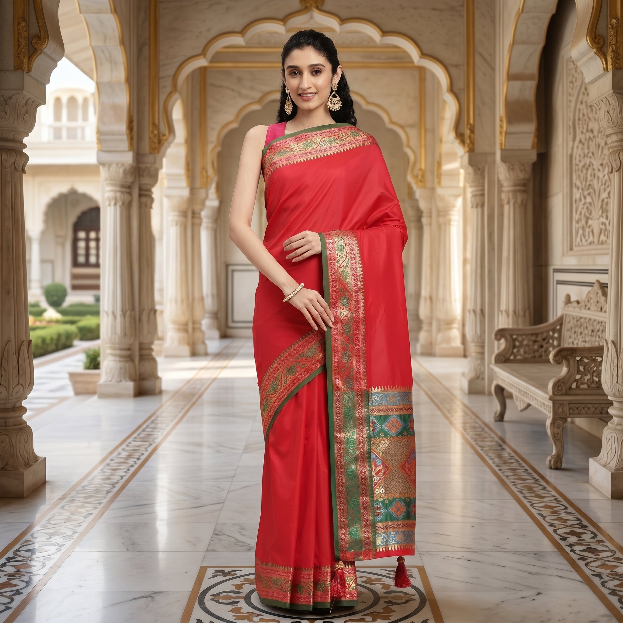 Festival Of Drapes Ready To Wear Pocket Saree