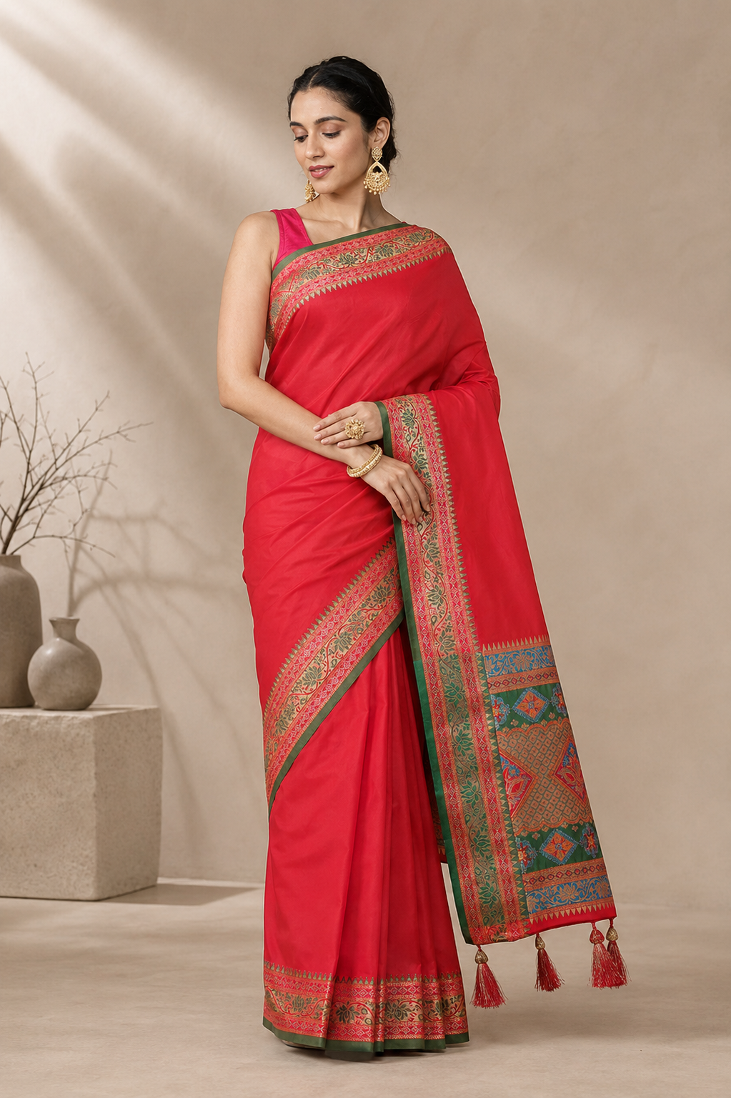 Festival Of Drapes Ready To Wear Pocket Saree