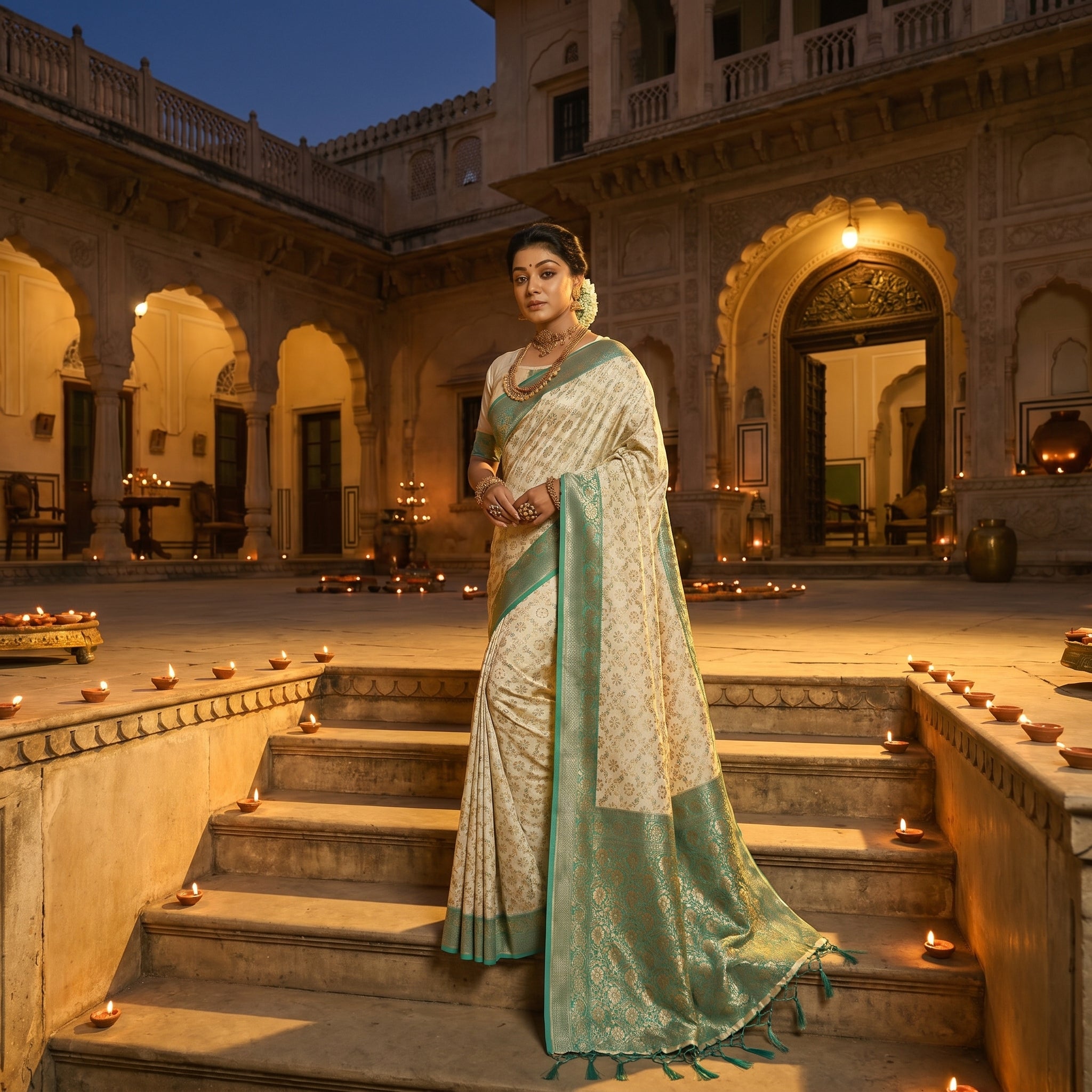 Royal Drape Silk (D) Ready To Wear Pocket Saree