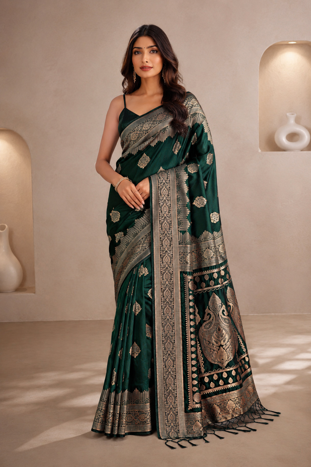Regalia Silk (C) Ready To Wear Pocket Saree