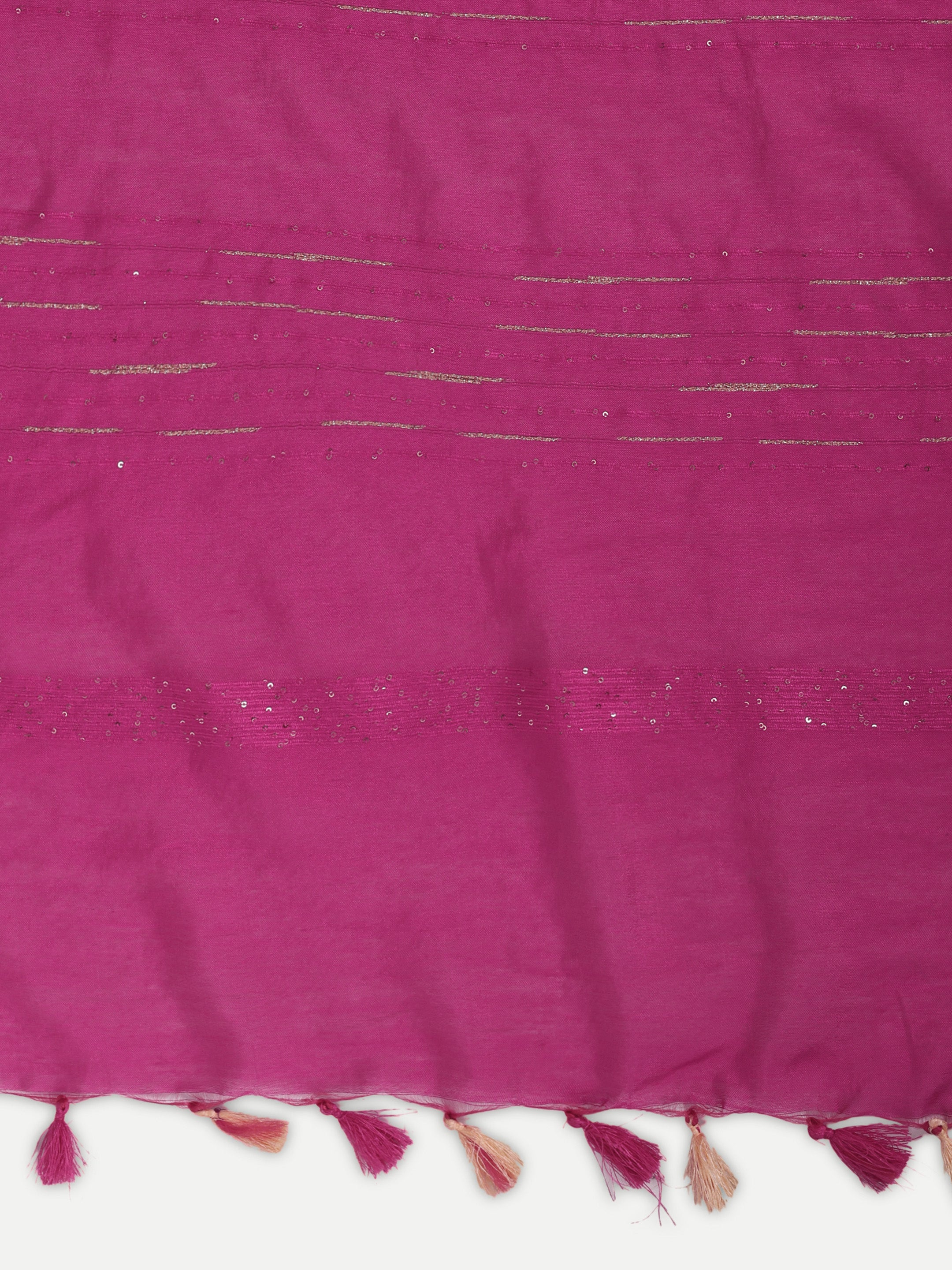 Pink Pearl Katan Silk Ready To Wear Pocket Saree