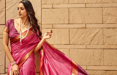 Celebrity Saree Look